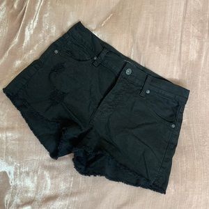 Lucky Brand High Rise Shortie Shorts